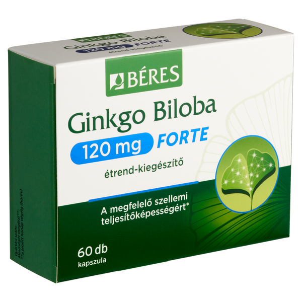 Béres Ginkgo Biloba 120 mg Forte kapszula 60 db - Kép 1