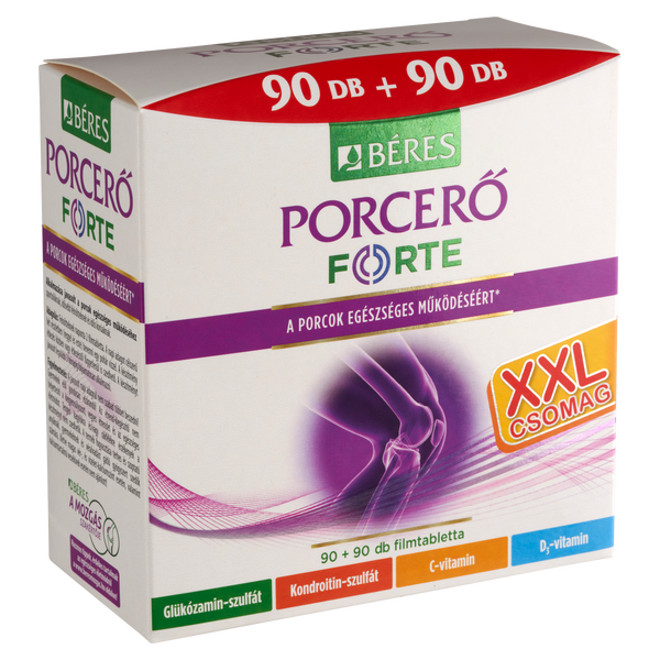 Béres Porcerő Forte étrend-kiegészítő filmtabletta 2x90 db - Kép 5