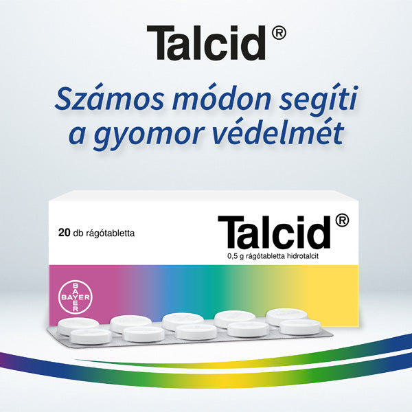 Talcid rágótabletta gyomorsav semlegesítésre 20 db - Kép 4