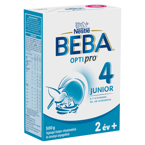 BEBA OPTIpro 4 Junior tejalapú italpor vitaminokkal és ásványi anyagokkal 500g - Kép 6
