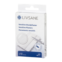 LIVSANE Sensitive vágható sebtapasz 10 db - Kép