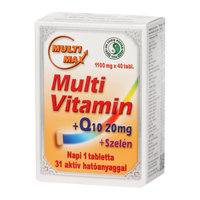 DR.CHEN Multi-Max vitamin+20 mg Q10+ Szelén tabletta 40 db - Kép