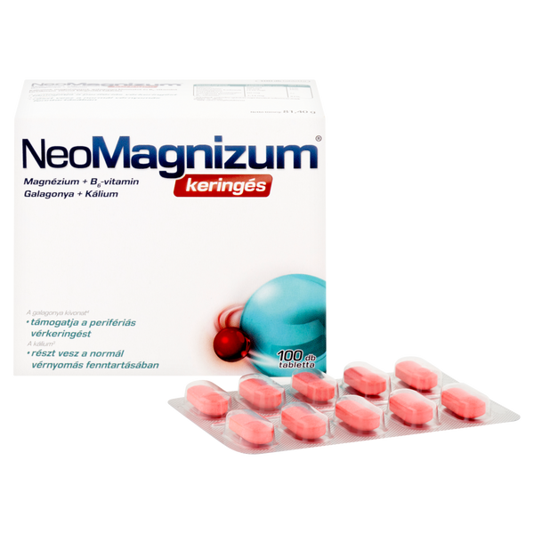 NeoMagnizum keringés magnézium tabletta 100 db - Kép 6