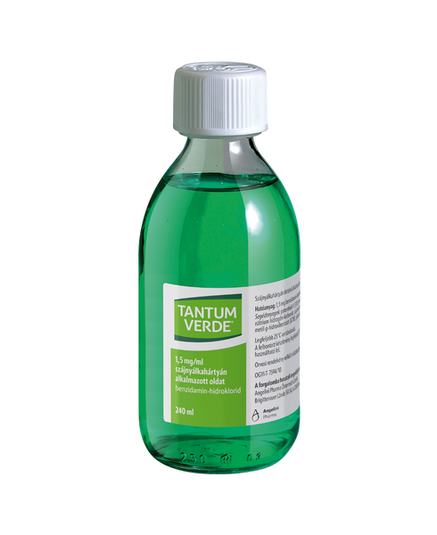 Tantum Verde 1,5mg/ml szájnyálkahártyán alk.oldat 240ml - Kép 3