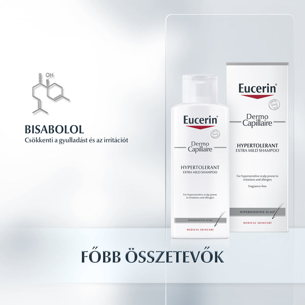 Eucerin DermoCapillaire Extra kímélő sampon 250ml - Kép 4