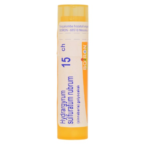 Hydrargyrum Sulfuratum Rubrum golyócskák 15 Ch 4g - Kép