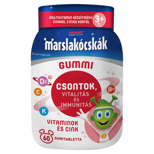 Walmark Marslakócskák Gummi csontaktív 60 db kép