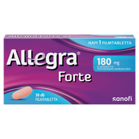 Allegra Forte 180 mg filmtabletta 30 db - Kép