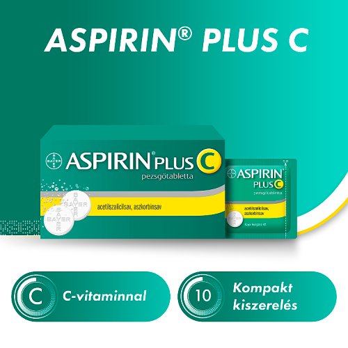 Aspirin Plus C pezsgőtabletta 10 db - Kép 2