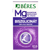 Béres magnézium-biszglicinát étrendkiegészítő kapszula 60 db - Kép