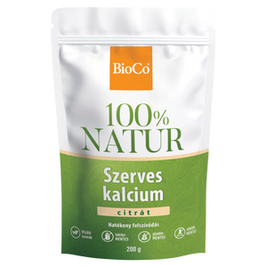 BioCo 100% Natur Szerves Kalcium por 200g kép