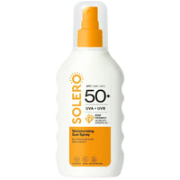 SOLERO Hidratáló napozó spray SPF50+ 200ml - Kép