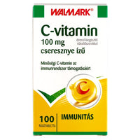 Walmark C-vitamin 100 mg cseresznye ízű rágótabletta 100 db - Kép