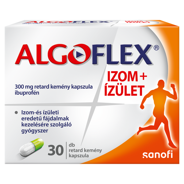 Algoflex Izom+ízület 300mg retard kemény kapszula 30 db - Kép 9