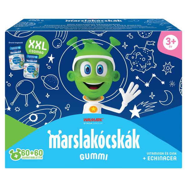 Marslakócskák Gummi Echinacea gumitabletta 120 db - Kép 2