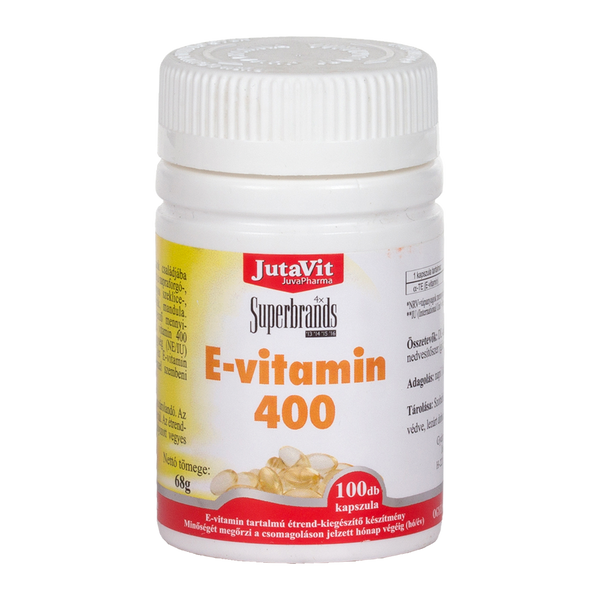JutaVit E vitamin 400 kapszula 100 db - Kép