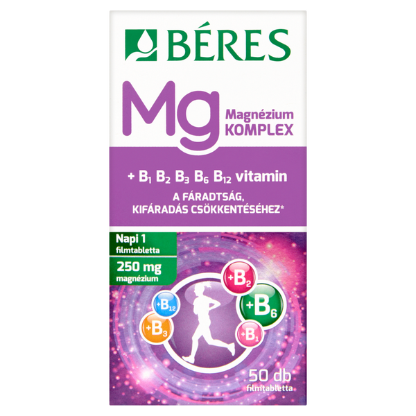 Béres Magnézium Komplex filmtabletta 50 db - Kép 2