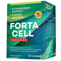 Fortacell Immuno+ étrendkiegészítő por 10x15g - Kép