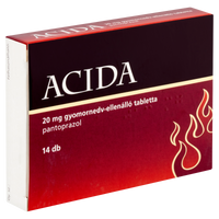 ACIDA 20 mg gyomornedv-ellenálló tabletta 14 db - Kép