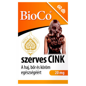 BioCo szerves Cink tabletta 60 db kép