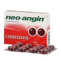 Neo-Angin szopogató tabletta cseresznye ízű 24 db - Kép