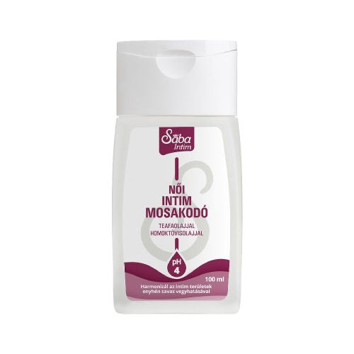 Sába Intim mosakodó női teafa és homoktövisolajjal 100ml - Kép