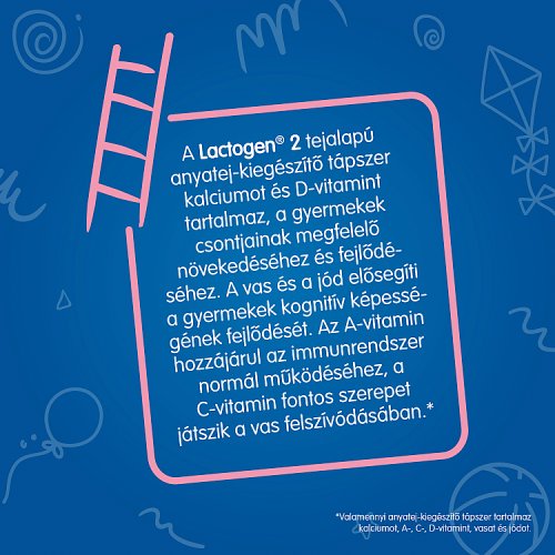 Lactogen 2 anyatej-kiegészítő tápszer 6 hónapos kortól 500g - Kép 6