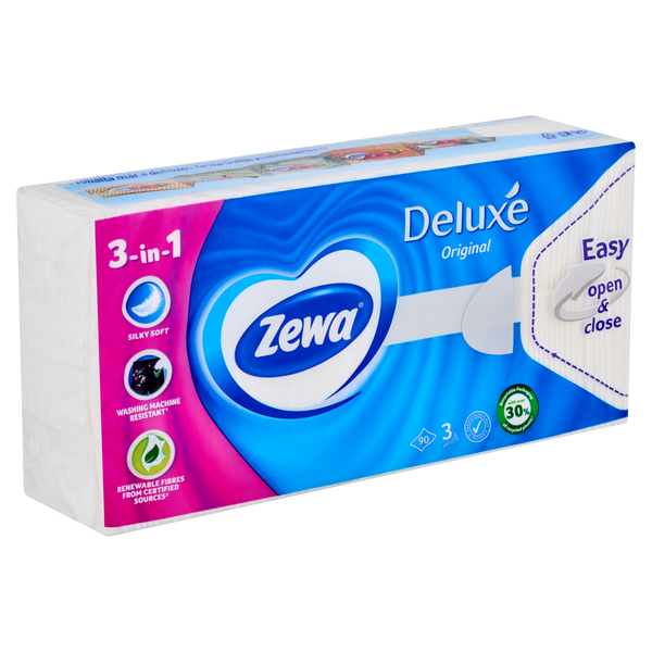 Zewa Deluxe papírzsebkendő 90 - Kép 7