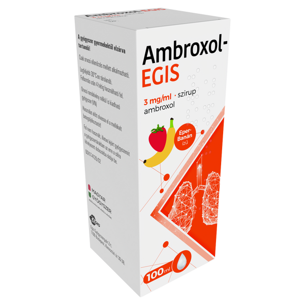 Ambroxol-Egis 3 mg/ml szirup 100ml - Kép 4