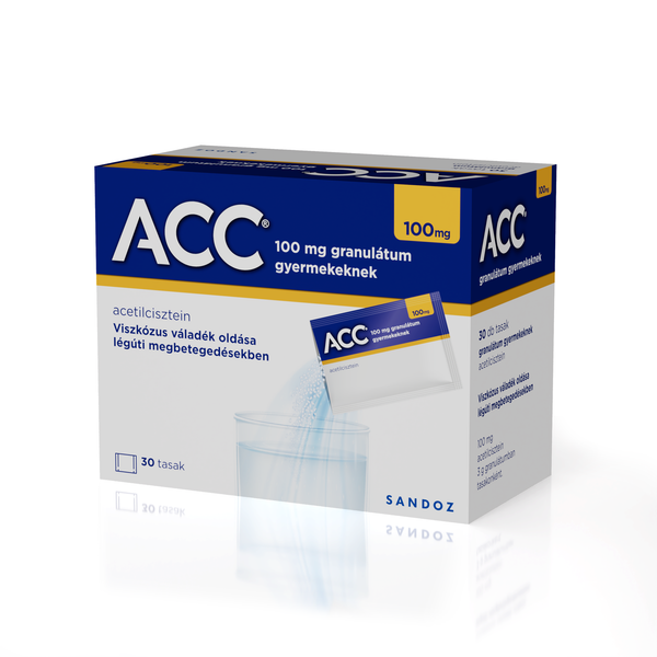 ACC 100 mg granulátum gyermekeknek 30 db - Kép 2