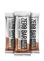 BioTechUsa Zero Bar fehérje szelet dupla csokoládé ízű 50g - Kép
