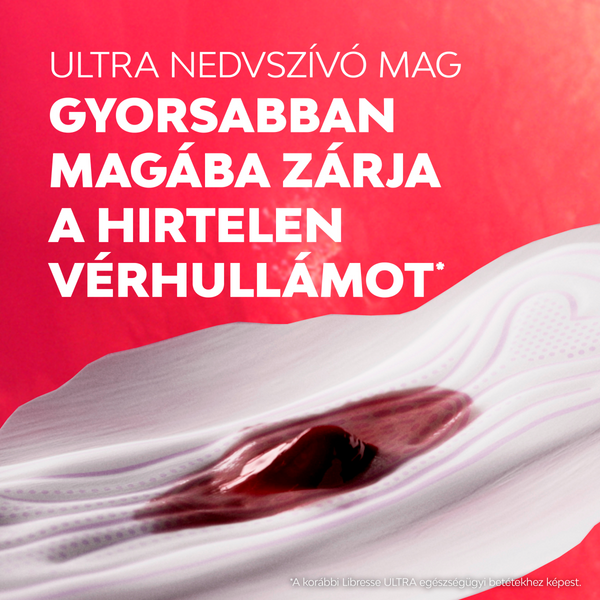 Libresse Ultra Normál Wing tisztasági betét 10 db - Kép 7
