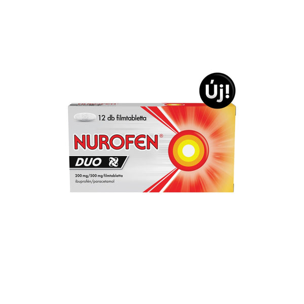 Nurofen DUO 200 mg/500 mg filmtabletta 12x - Kép 4