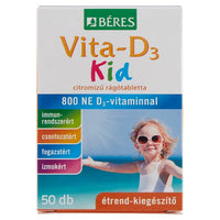 Béres Vita-D3 KID 800NE rágótabletta 50 db - Kép