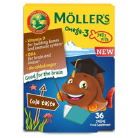 Möller's Kóla ízű gumivitamin 36 db - Kép