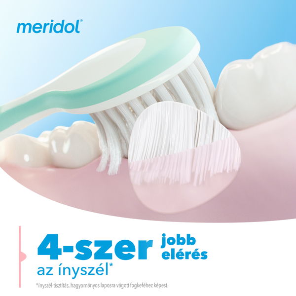 Meridol lágy fogkefe - Kép 4