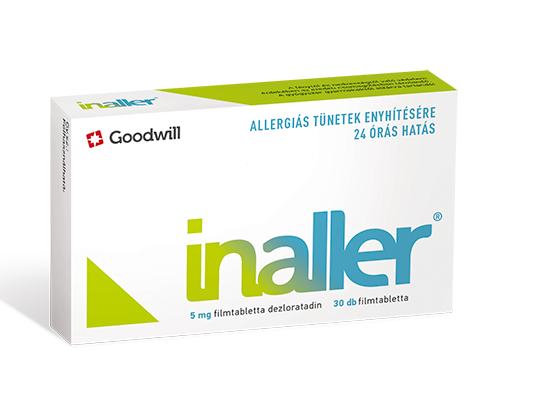 Inaller 5 mg filmtabletta 30 db - Kép