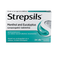 Strepsils Menthol and eucalyptus szopogató tabletta 24 db - Kép
