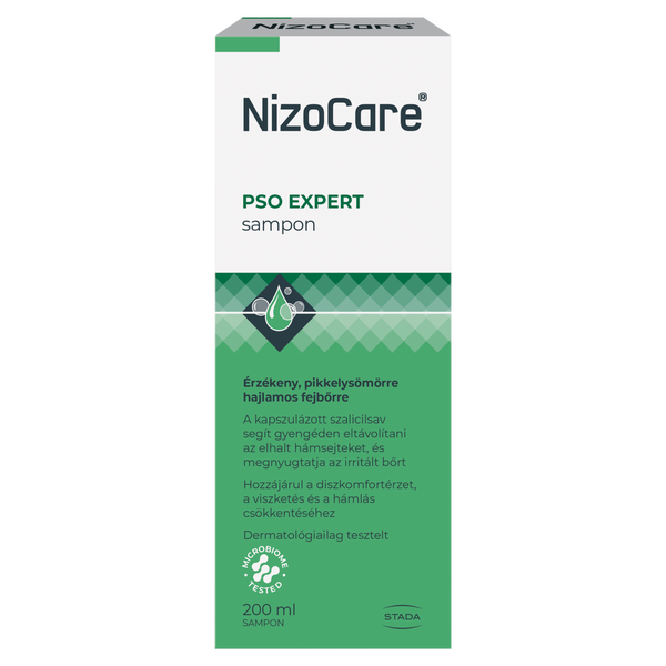 NizoCare PSO EXPERT sampon érzékeny, pikkelysömörre hajlamos fejbőrre 200ml - Kép 1