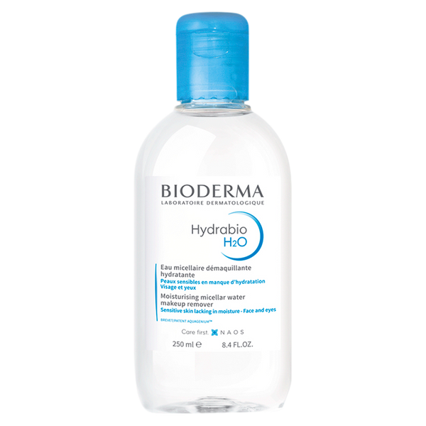 BIODERMA Hydrabio arc-és sminklemosó 250ml - Kép