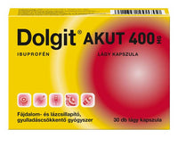 Dolgit Akut 400 mg lágy kapszula 30 db - Kép