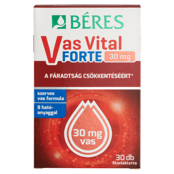 Béres Vas Vital Forte 30 mg filmtabletta 30 db - Kép 1