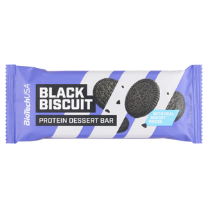 BioTechUsa Protein Dessert Bar Black Biscuit 50g kép