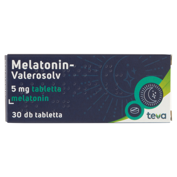 Melatonin-Valerosolv 5 mg tabletta 30 db - Kép 2