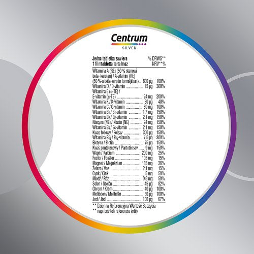 Centrum A-tól-Z-ig Férfiaknak 50+ filmtabletta 30 db - Kép 5