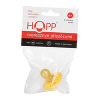 HOPP játszócumi cseresznye alakú 6 hónapos kortól 1 db - Kép