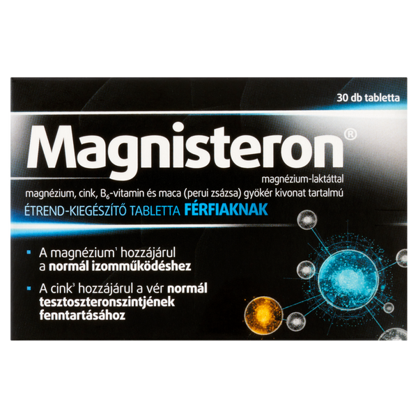 Magnisteron Magnézium tabletta Férfiaknak 30 db - Kép 1