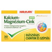 Walmark BIOPERINE Kalcium + Mg + Cink Aktív tabletta 30 db - Kép