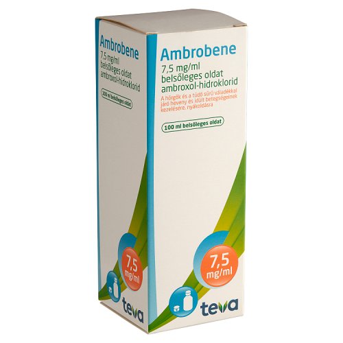 Ambrobene 7,5 mg/ml belsőleges oldat 100ml - Kép 2