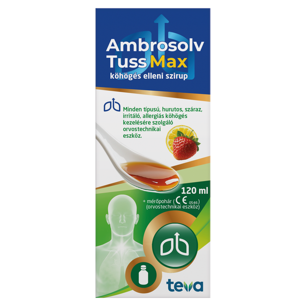 Ambrosolv Tuss Max szirup 120ml - Kép 2